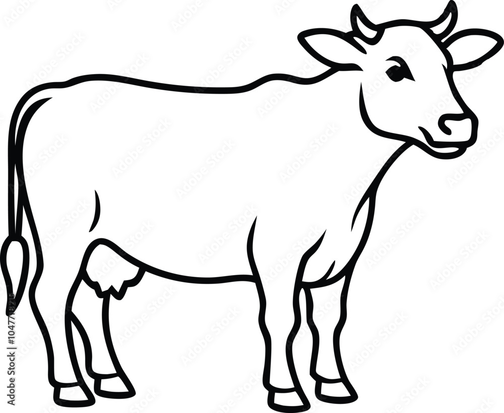 black and white cow vector black and white cow vector