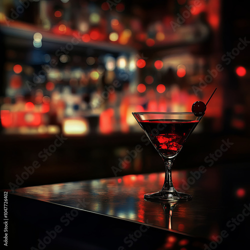 cocktail in the bar