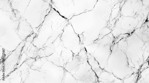 White marble texture with natural veining.