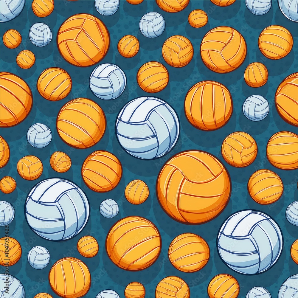 flat seamless sport and recreation volleyball pattern flat style seamless texture background sports and playing game template healthy lifestyle ball flat seamless sport and recreation volleyball pattern flat style seamless texture background sports and playing game template healthy lifestyle ball