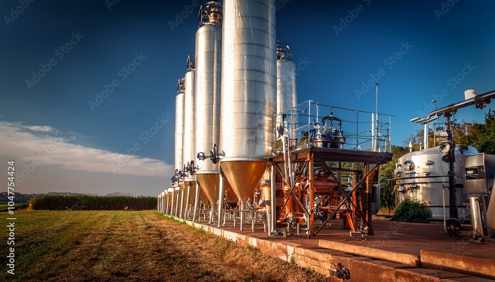 Obraz premium home sodamaking soda production distillery process