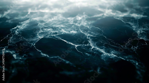 Dark marble with subtle veining, reflective surface