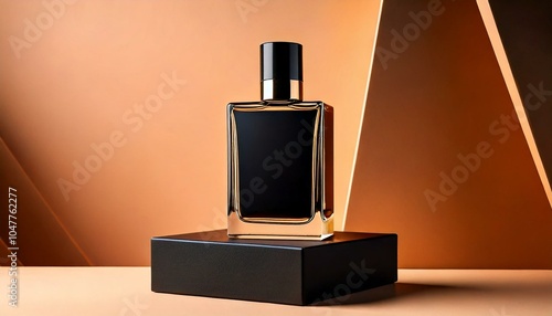 Wallpaper Mural a bottle of parfurm on a podium in photo studio style  Torontodigital.ca