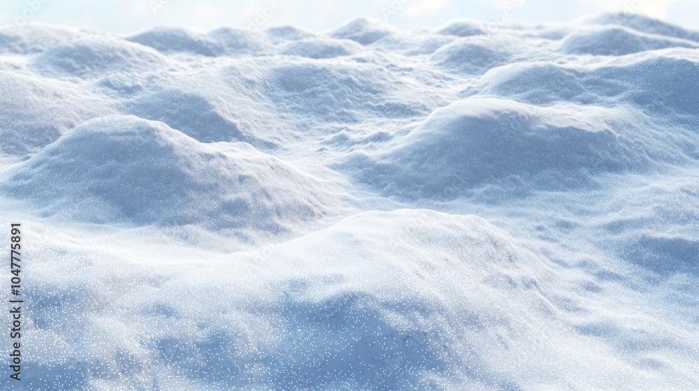 A textured snow surface, ideal for winter scenes. A textured snow surface, ideal for winter scenes.