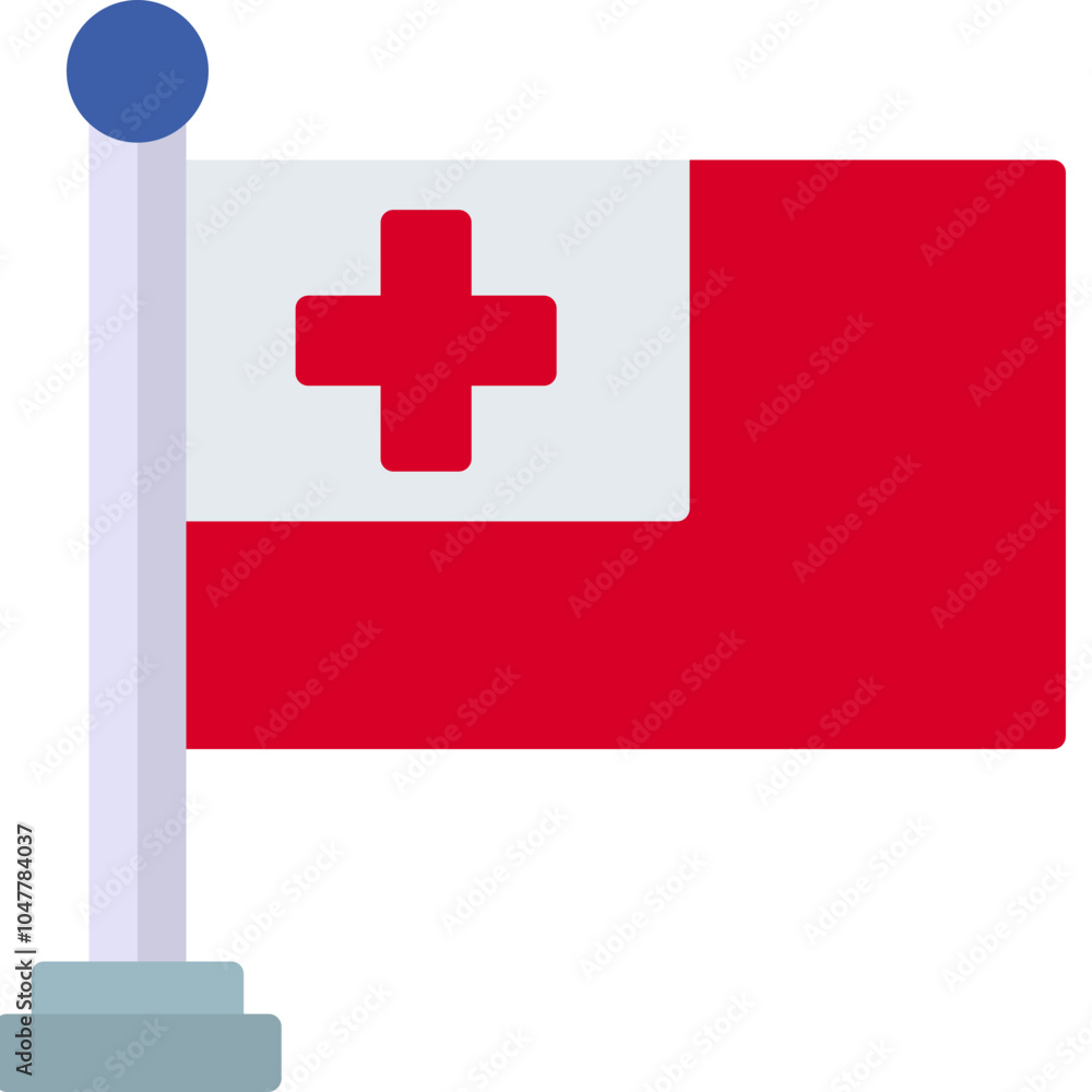 Fototapeta premium Tonga Icon