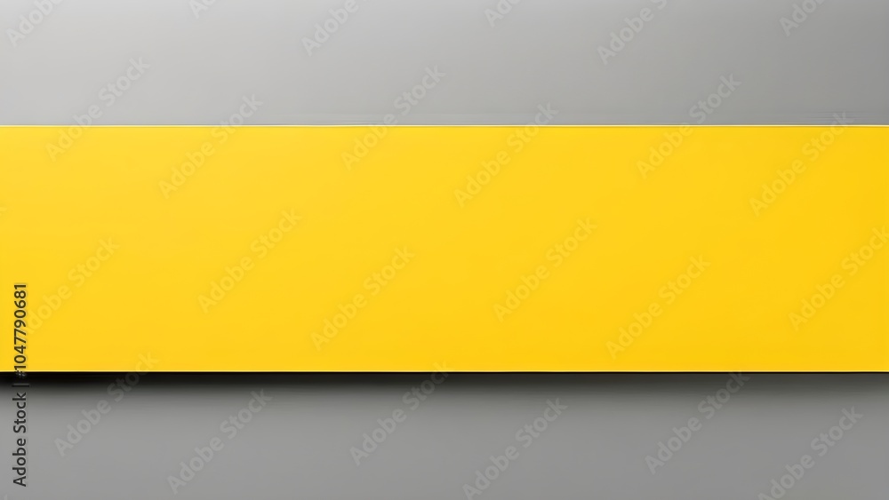 Obraz premium Gray and yellow modern background 