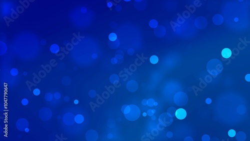 Wallpaper Mural Abstract blue bokeh background Torontodigital.ca