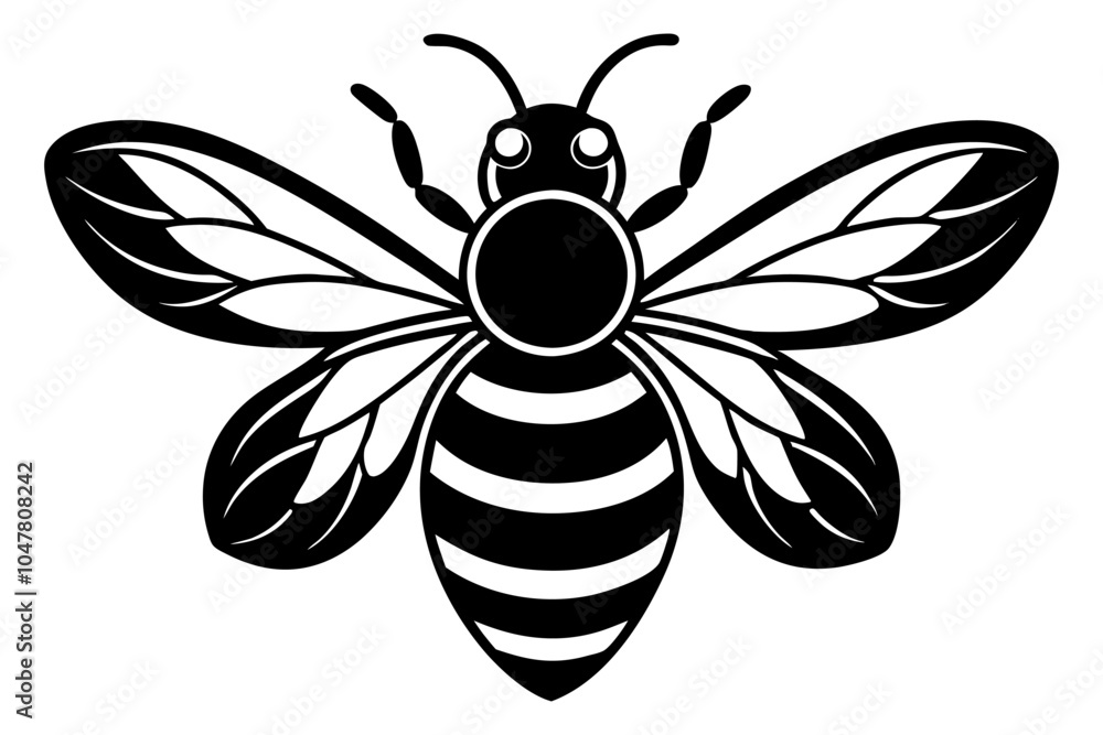 Creative Cute Insect line art vector design with a white background Creative Cute Insect line art vector design with a white background
