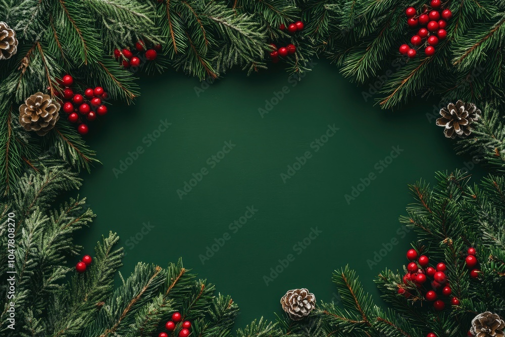Christmas and New Year s holiday background with copy space, Christmas border Christmas and New Year s holiday background with copy space, Christmas border