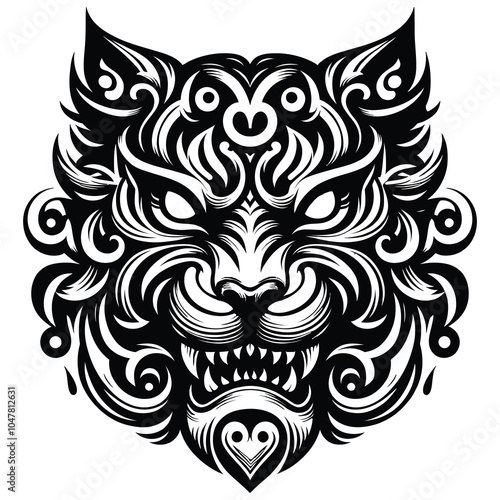 tiger tattoo.eps