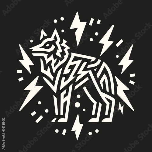 Wolf simple lighthing.eps
