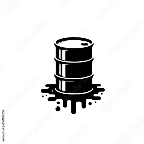 Oil barrel spill