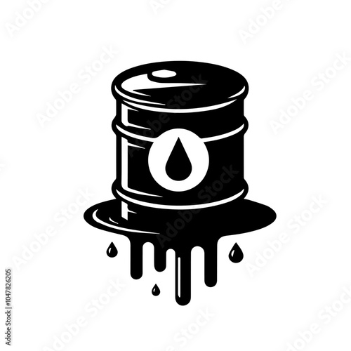 Oil barrel spill