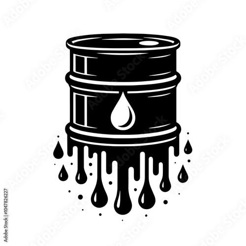 Oil barrel spill
