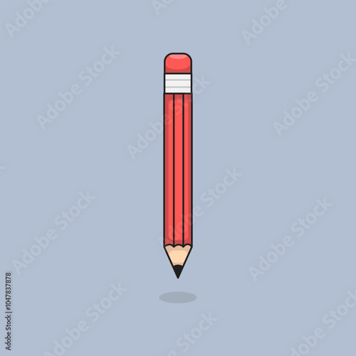 Vector illustration Pencil Vector design Pencil. Pencil design illustration and icon for website, digital and print