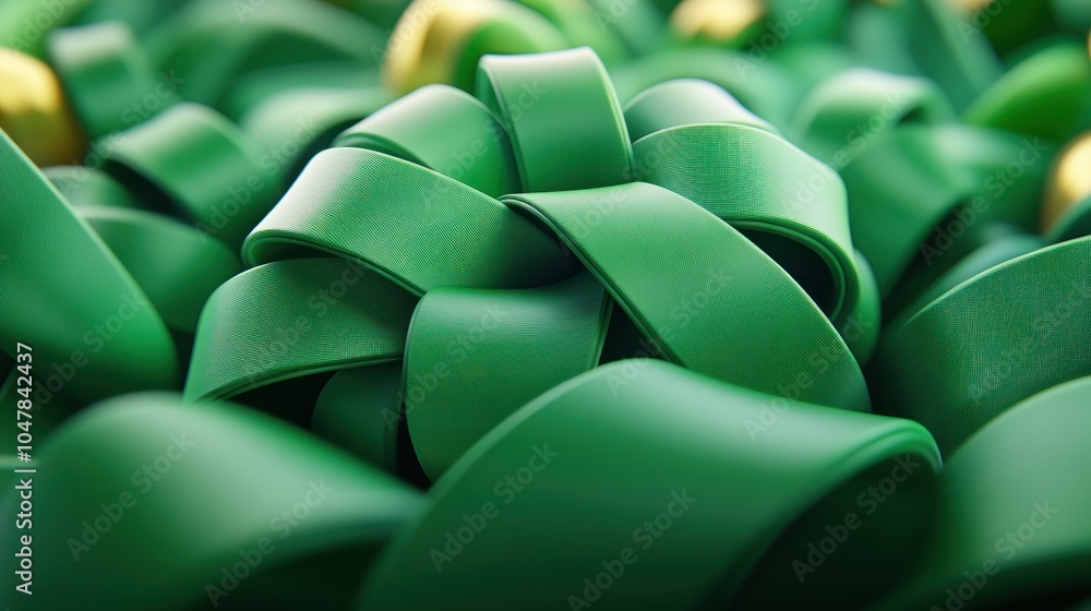 Obraz premium Intricate Ribbon Folding Techniques A Guide to Creating Stunning Gift Wrapping Designs Learn how to fold ribbons into unique and beautiful shapes for presents, enhancing the visual appeal of your