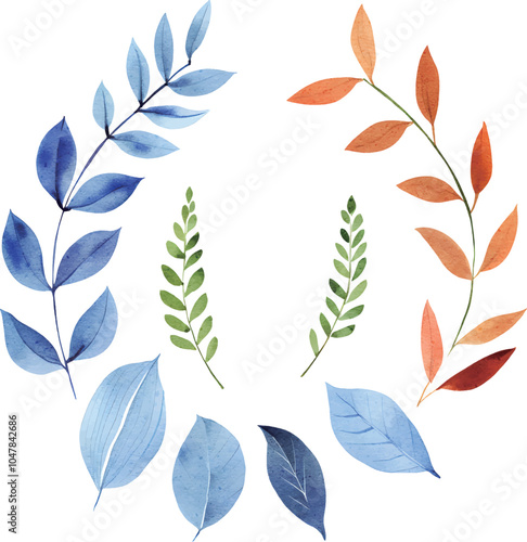 laurel wreath illustration