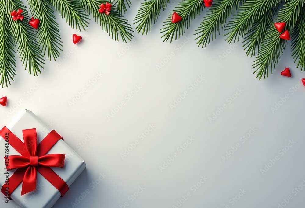christmas background with gift box christmas background with gift box