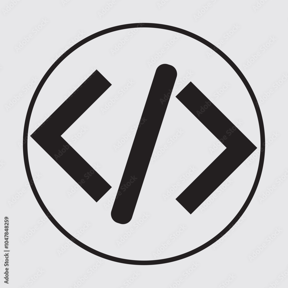 code icon vector. code icon flat style design. HTML code icon logo on a PNG background. vector illustration. code icon vector. code icon flat style design. HTML code icon logo on a PNG background. vector illustration.