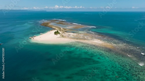 Hagonoy Island of Britania Group of Islands. Surigao del Sur, Philippines. photo