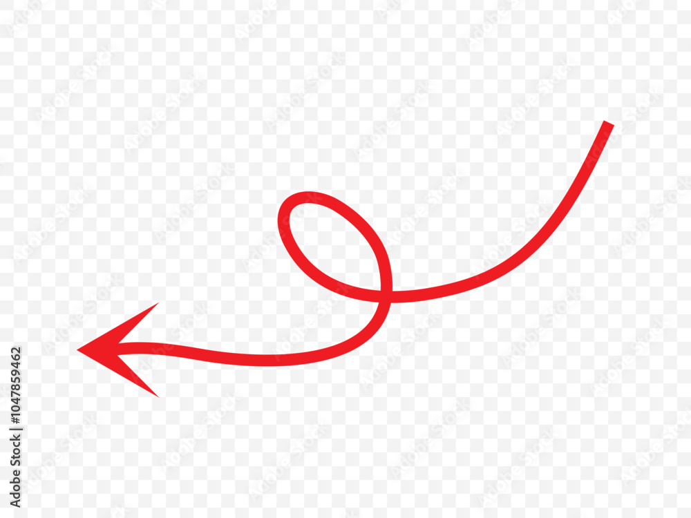 wavy curved Long arrow icon. long line arrow vector. flat style Arrow symbol. arrow on a white background. vector illustration. wavy curved Long arrow icon. long line arrow vector. flat style Arrow symbol. arrow on a white background. vector illustration.