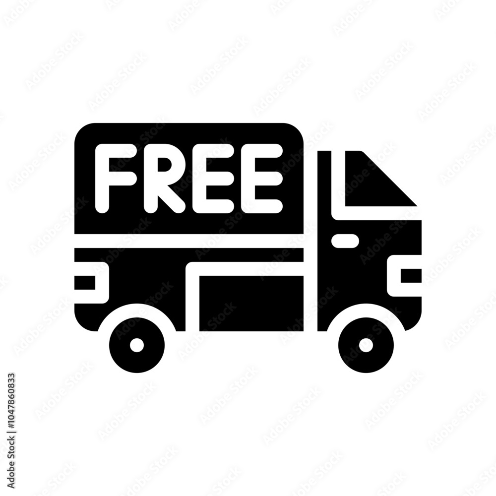 free shipping icon glyph icon free shipping icon glyph icon