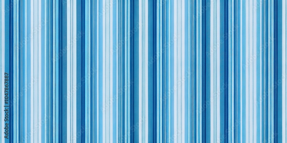 Seamless blue striped fabric pattern with vertical lines Seamless blue striped fabric pattern with vertical lines