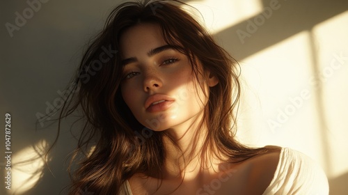 Soft Light Portrait of a Woman