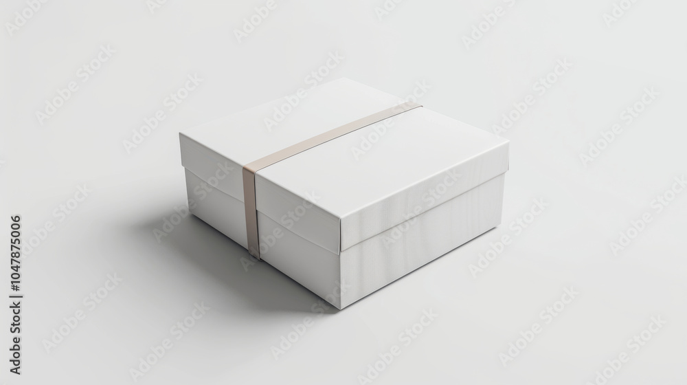 Square White Box mockup Packaging Product Mockup design isolated white background Square White Box mockup Packaging Product Mockup design isolated white background