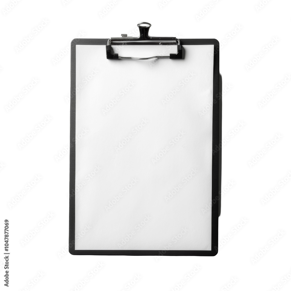 Blank clipboard isolated on white or transparent background Blank clipboard isolated on white or transparent background