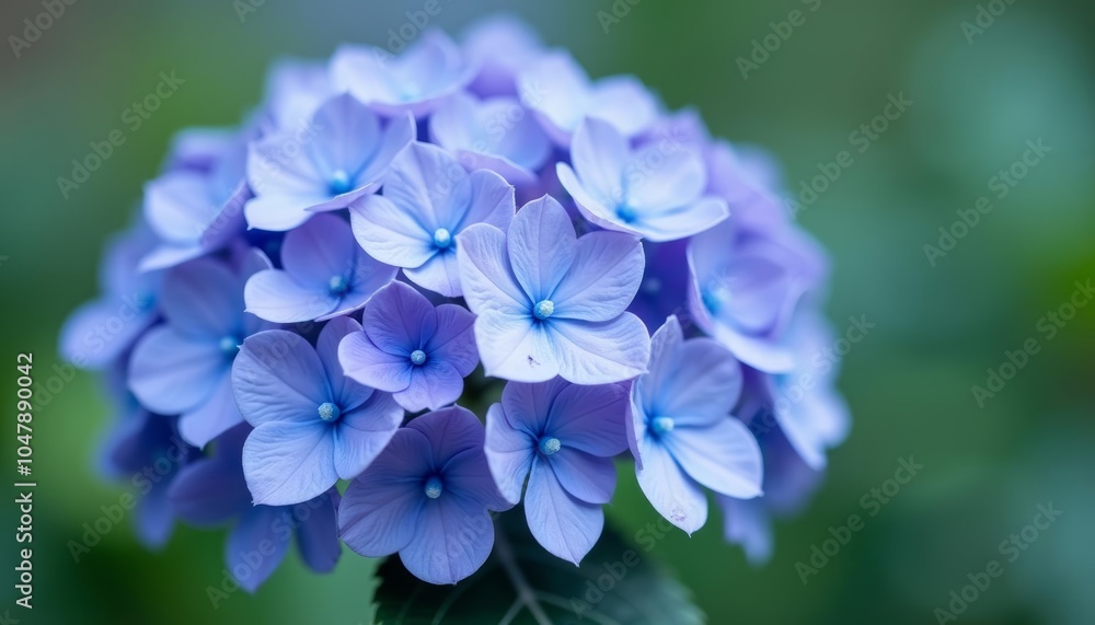 Blooming with beauty A cluster of vibrant blue flowers Blooming with beauty A cluster of vibrant blue flowers