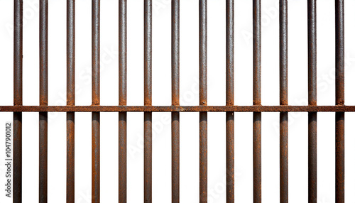 Wallpaper Mural Rusty Metal Fence Torontodigital.ca