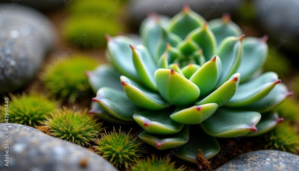 Natures intricate beauty in a closeup view Natures intricate beauty in a closeup view