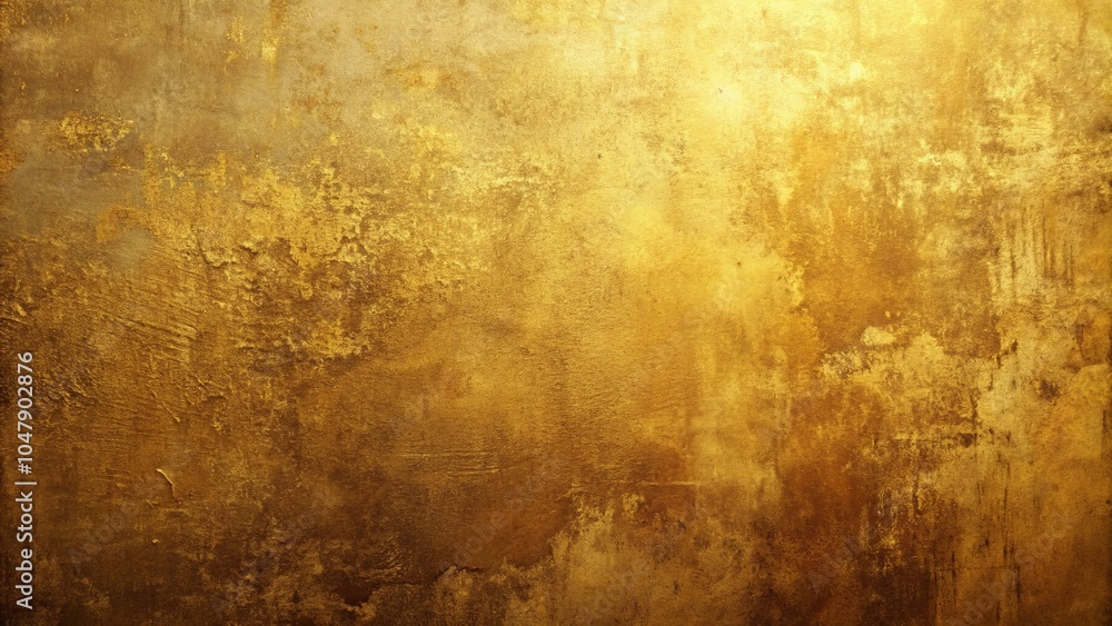 Obraz premium A Textured Canvas of Golden Hues, Representing Opulence and Time