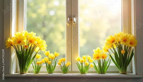  Brighten your day with a window full of sunshine and flowers