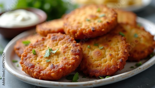  Delicious goldenbrown patties perfect for a snack or appetizer