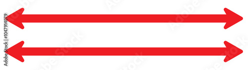 Double arrows icon. Two side arrows icon symbol. left and right long arrows icon. Double arrows icon isolated on white background. vector illustration. Free Download Double arrows icon. Two side arrows icon symbol. left and right long arrows icon. Double arrows icon isolated on white background. vector illustration. - GFXLoad