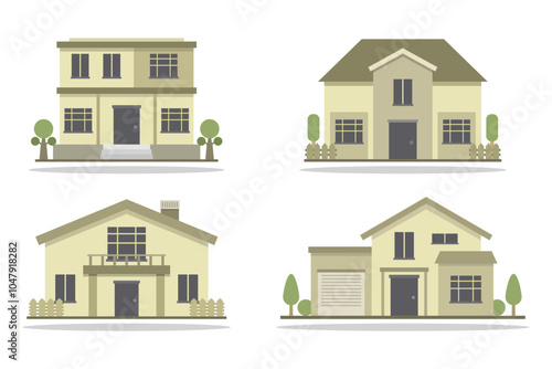 Modern houses