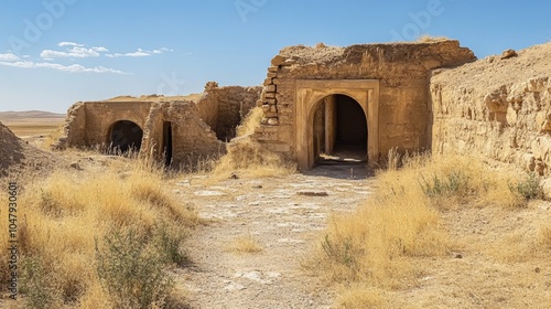 Khuraybat Tombs at Hegra photo