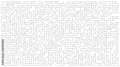 Abstract Circuit Board Pattern Comprehensive Digital Electronics Design Framework
