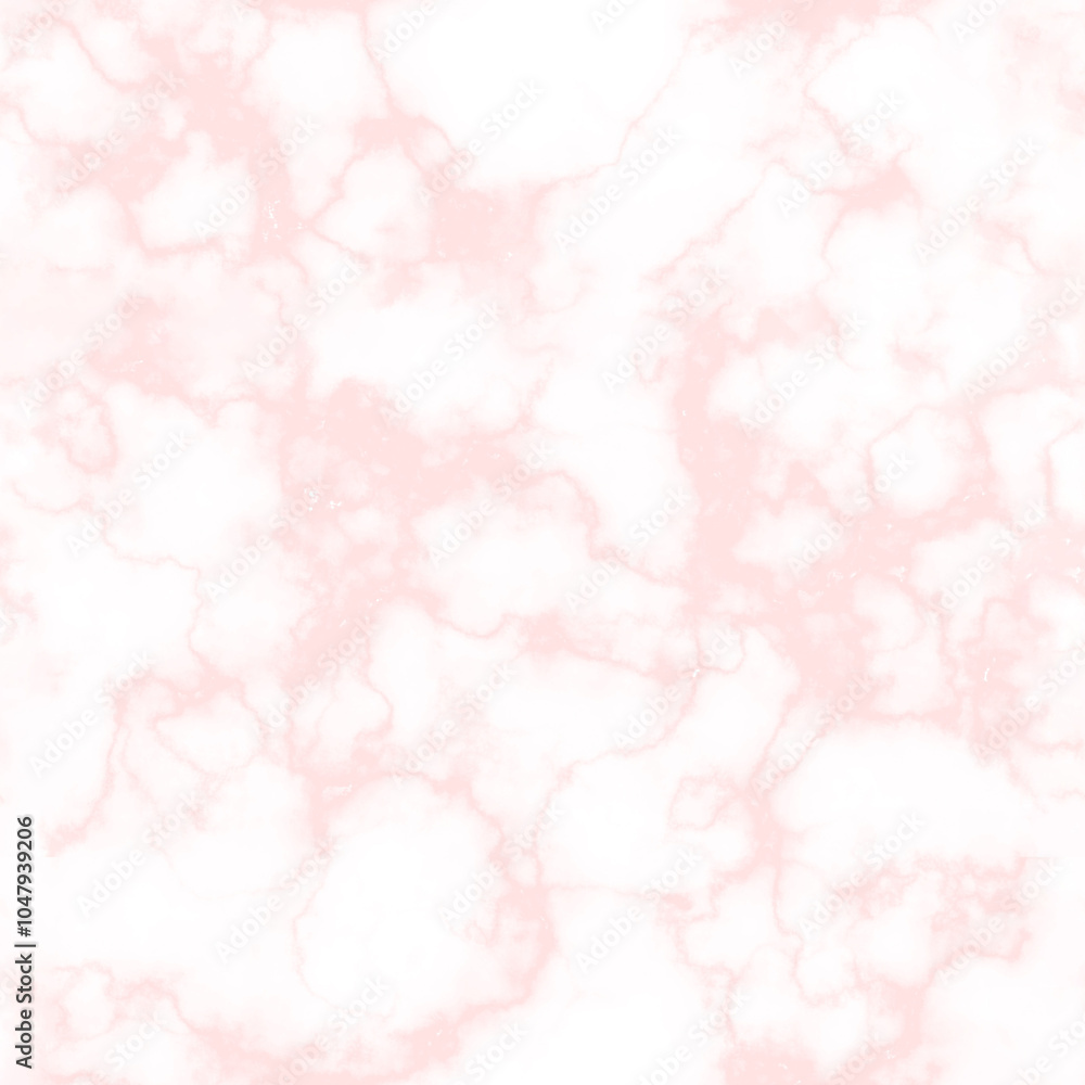 Fototapeta premium Seamless Pink and White Marble Texture – Soft Glamorous Abstract Background for Digital and Print Designs