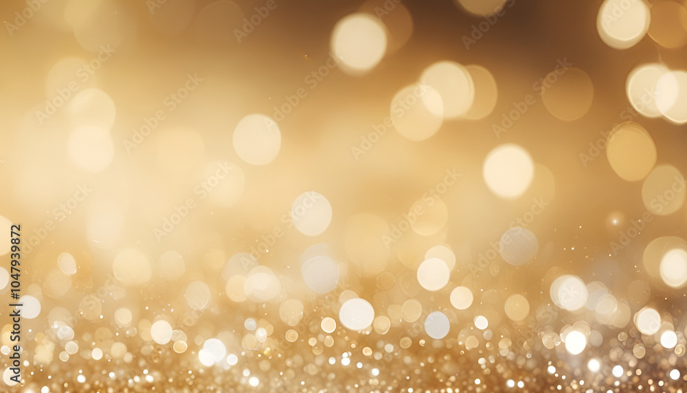 New year and Christmas Golden bokeh lights abstract blur background, Christmas holiday golden glowing abstract glitter background. Generative AI New year and Christmas Golden bokeh lights abstract blur background, Christmas holiday golden glowing abstract glitter background. Generative AI