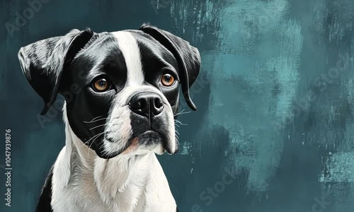 Boston Terrier Portrait photo