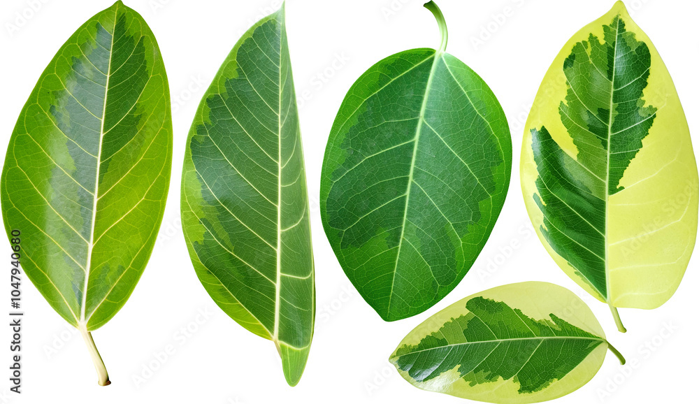 Fototapeta premium 뱅갈고무나무 잎