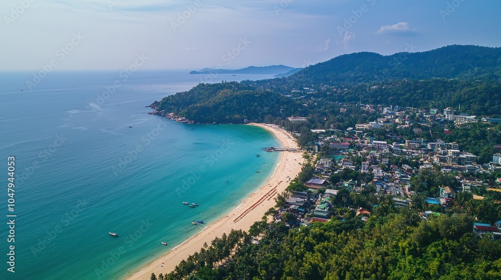 Fototapeta premium Stunning Tropical Beach View