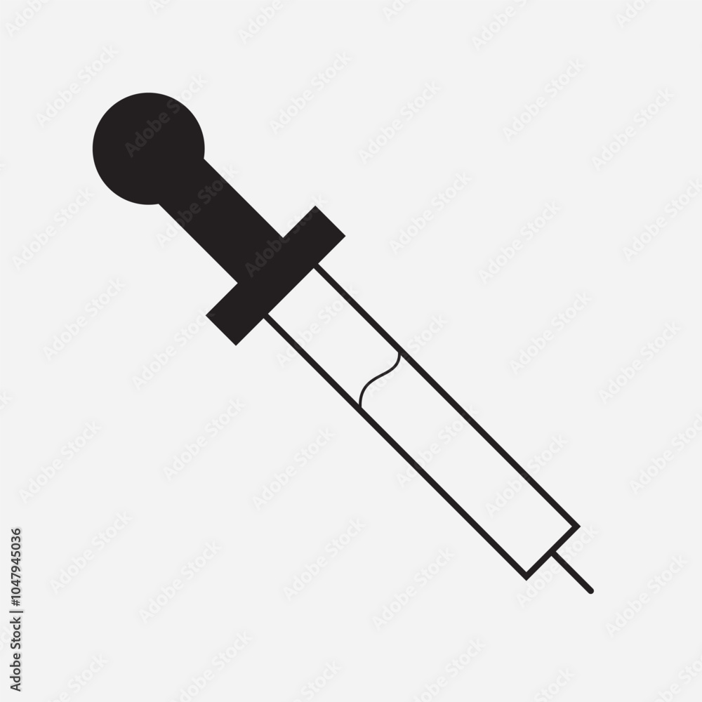 Dropper icon. eyedropper, Tincture picker and pipette drop icon. vector illustration. Dropper icon. eyedropper, Tincture picker and pipette drop icon. vector illustration.
