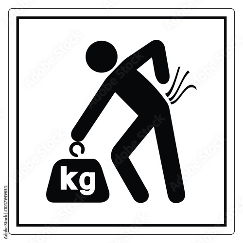 Safety Warning for Lifting Heavy Weights