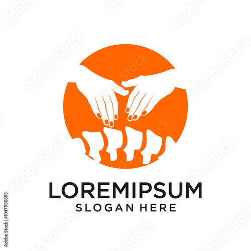 Chiropractic Spine and Hands Logo