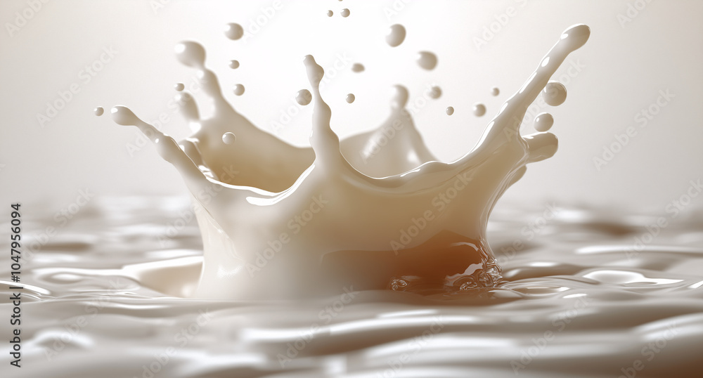 Milk splash art Milk splash art