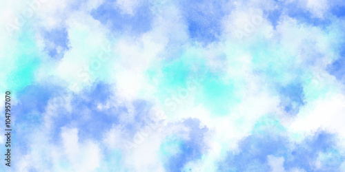 blue sky heaven clouds air aerial wallpaper texture background colorful tie dye pattern abstract background. Amazing beautiful sky with clouds.	
